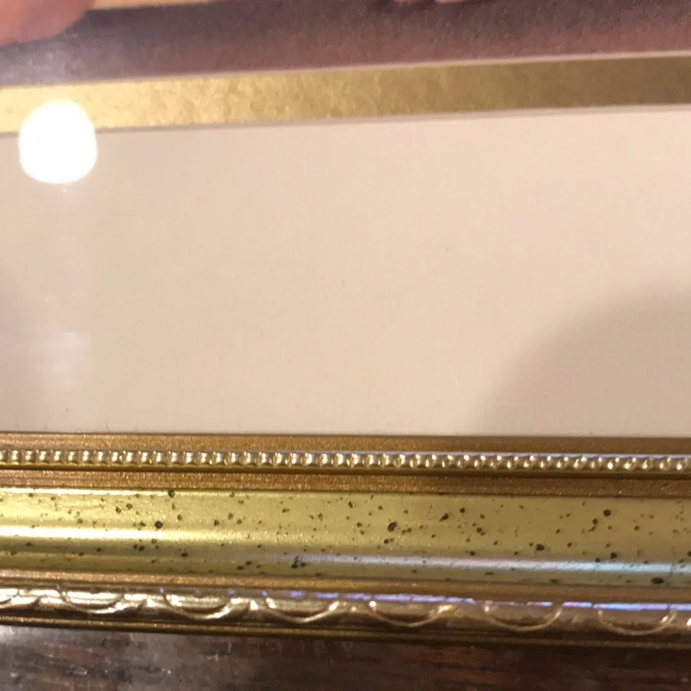 TWO CHERUBS MATTED FRAMED - Picture 8 of 13